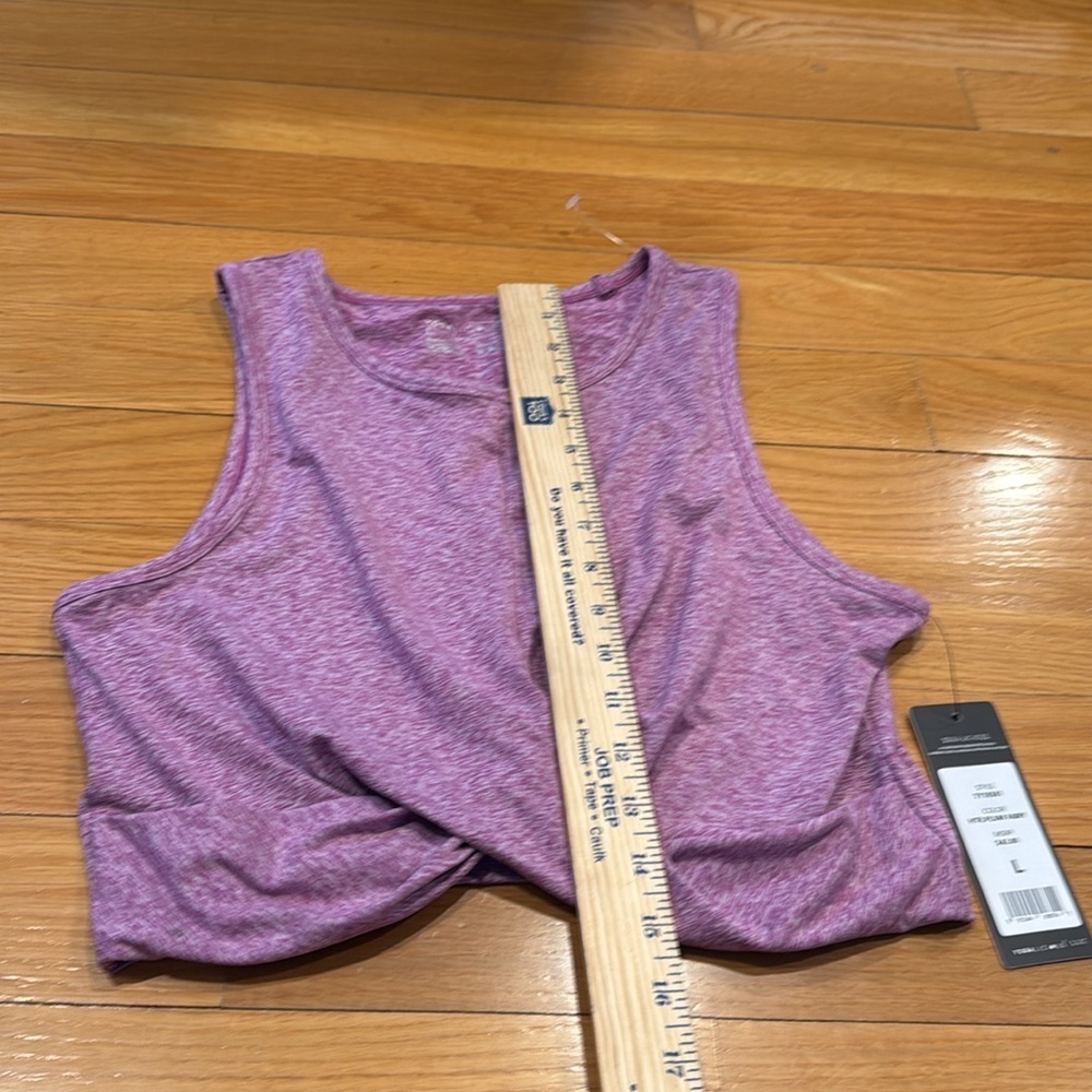 NWT Yoga licious lux crop top size large . - Picture 5 of 7